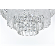 Elegant Lighting Emilia 25 Inch Chandelier In Chrome