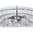 Elegant Lighting Emilia 25 Inch Chandelier In Chrome