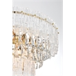Elegant Lighting Emilia 25 Inch Chandelier In Satin Gold