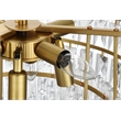 Elegant Lighting Emilia 25 Inch Chandelier In Satin Gold