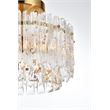 Elegant Lighting Emilia 12 Inch Flush Mount In Satin Gold