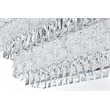 Elegant Lighting Emilia 37 Inch Chandelier In Chrome