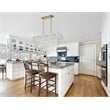 Elegant Lighting Emilia 37 Inch Chandelier In Satin Gold