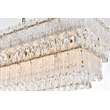 Elegant Lighting Emilia 50 Inch Chandelier In Satin Gold