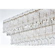 Elegant Lighting Emilia 50 Inch Chandelier In Satin Gold