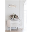 Elegant Lighting Emilia 19 Inch Wall Sconce In Chrome