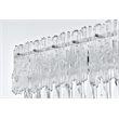 Elegant Lighting Emilia 19 Inch Wall Sconce In Chrome