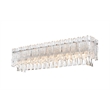 Elegant Lighting Emilia 27 Inch Wall Sconce In Chrome