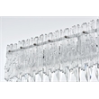 Elegant Lighting Emilia 27 Inch Wall Sconce In Chrome