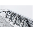 Elegant Lighting Emilia 27 Inch Wall Sconce In Chrome