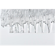 Elegant Lighting Emilia 27 Inch Wall Sconce In Chrome