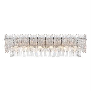 Elegant Lighting Emilia 27 Inch Wall Sconce In Chrome