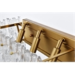 Elegant Lighting Emilia 27 Inch Wall Sconce In Satin Gold