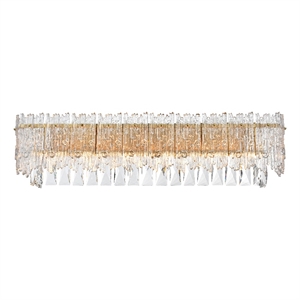 Elegant Lighting Emilia 27 Inch Wall Sconce In Satin Gold