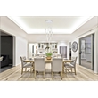 Elegant Lighting Aurora 20 Inch Pendant In Chrome