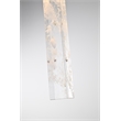 Elegant Lighting Aurora 20 Inch Pendant In Satin Gold