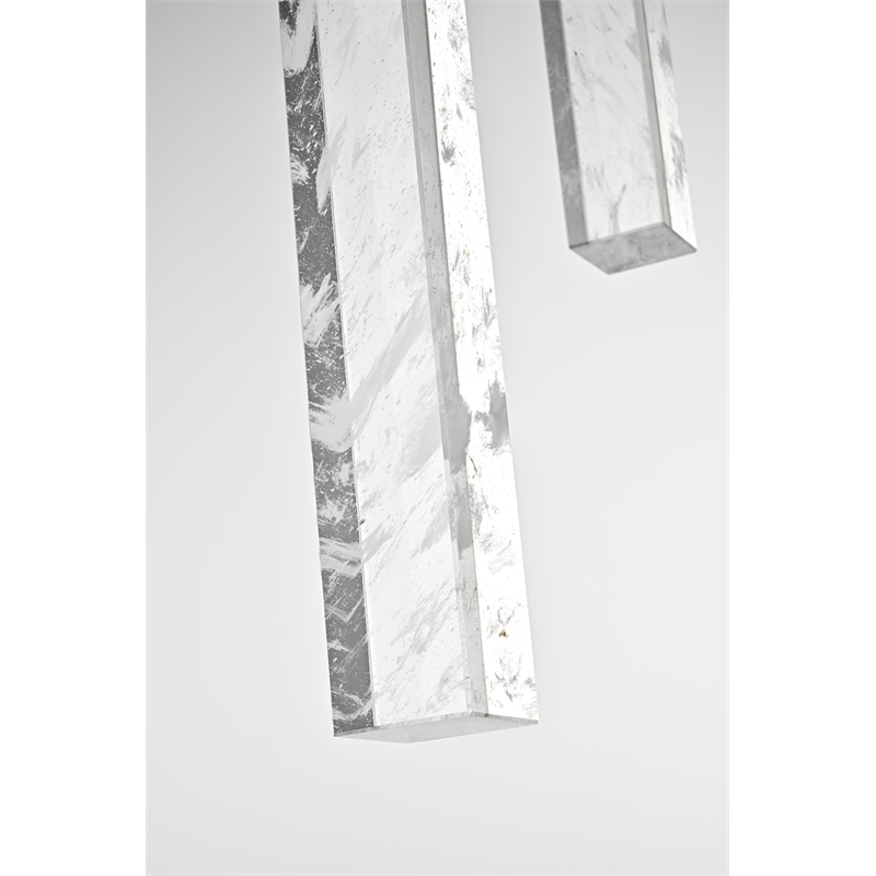 Elegant Lighting Aurora 32 Inch Pendant In Black