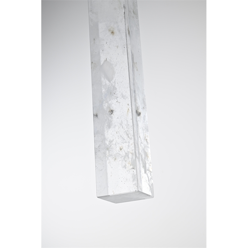 Elegant Lighting Aurora 32 Inch Pendant In Chrome
