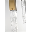Elegant Lighting Aurora 32 Inch Pendant In Satin Gold