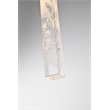 Elegant Lighting Aurora 32 Inch Pendant In Satin Gold