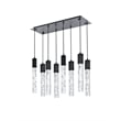 Elegant Lighting Aurora 36 Inch Pendant In Black