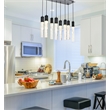 Elegant Lighting Aurora 36 Inch Pendant In Black