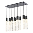 Elegant Lighting Aurora 36 Inch Pendant In Black