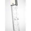 Elegant Lighting Aurora 36 Inch Pendant In Chrome