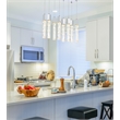 Elegant Lighting Aurora 36 Inch Pendant In Chrome