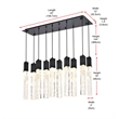Elegant Lighting Aurora 42 Inch Pendant In Black