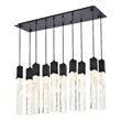 Elegant Lighting Aurora 42 Inch Pendant In Black