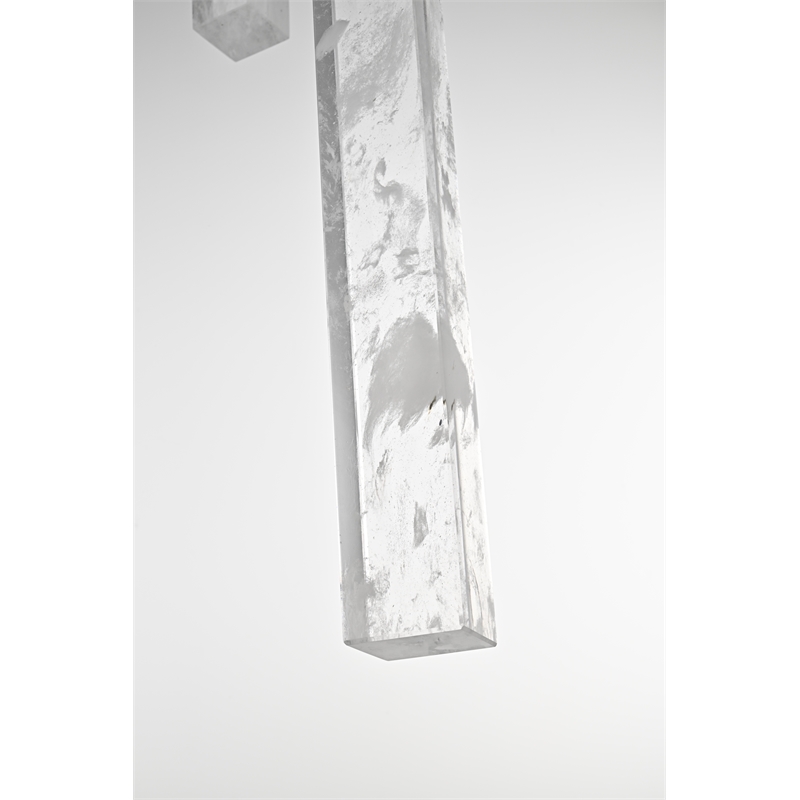 Elegant Lighting Aurora 42 Inch Pendant In Satin Gold