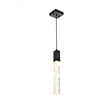Elegant Lighting Aurora 5 Inch Pendant In Black