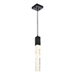 Elegant Lighting Aurora 5 Inch Pendant In Black