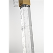 Elegant Lighting Aurora 5 Inch Pendant In Satin Gold