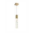 Elegant Lighting Aurora 5 Inch Pendant In Satin Gold