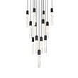 Elegant Lighting Aurora 26 Inch Pendant In Black