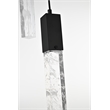 Elegant Lighting Aurora 26 Inch Pendant In Black