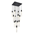 Elegant Lighting Aurora 26 Inch Pendant In Black