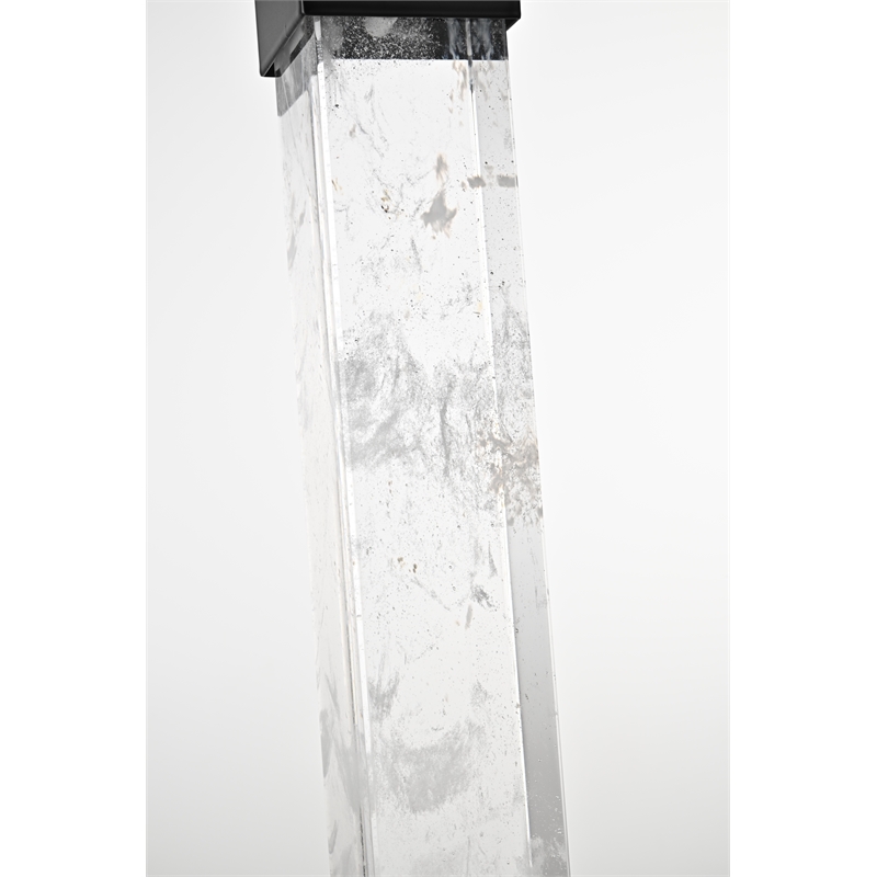 Elegant Lighting Aurora 36 Inch Chandelier In Black