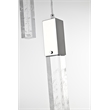 Elegant Lighting Aurora 36 Inch Chandelier In Chrome