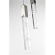 Elegant Lighting Aurora 36 Inch Chandelier In Chrome