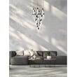 Elegant Lighting Aurora 42 Inch Chandelier In Black