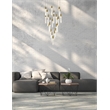 Elegant Lighting Aurora 42 Inch Chandelier In Satin Gold