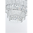 Elegant Lighting Emilia 36 Inch Chandelier In Chrome