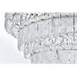 Elegant Lighting Emilia 36 Inch Chandelier In Chrome