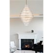 Elegant Lighting Emilia 36 Inch Chandelier In Satin Gold