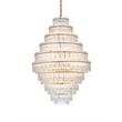 Elegant Lighting Emilia 36 Inch Chandelier In Satin Gold