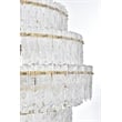 Elegant Lighting Emilia 36 Inch Chandelier In Satin Gold