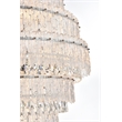 Elegant Lighting Emilia 42 Inch Chandelier In Chrome